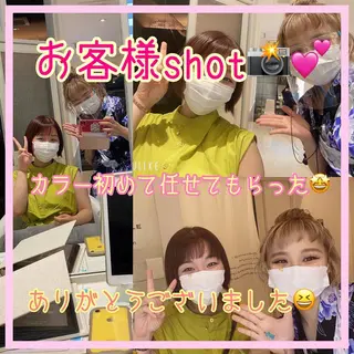 ショート カラー パーマ ヘアアレンジ メンズ キッズ ネイル マツエク・マツパ ✂︎ショート、ボブ、 レイヤー🩵YUMIのヘアスタイル