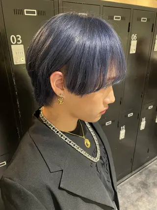 ショート カラー 💈メンズ職人 ルキト💈のヘアスタイル