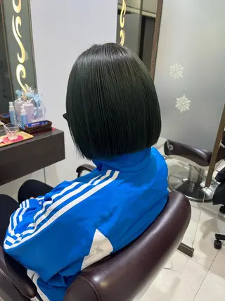 ショート ぷつっとボブ/ちゅる ピンク/mika☆のヘアスタイル