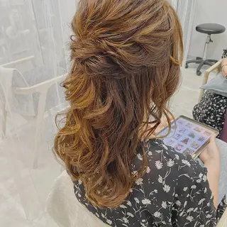 ヘアアレンジ いわい せよりのマツエク・マツパデザイン
