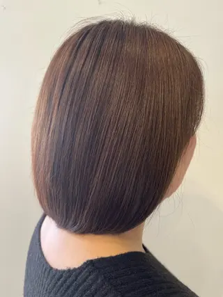 ショート カラー 艶髪特化 しゅんぼう 長岡髪質改善のヘアスタイル