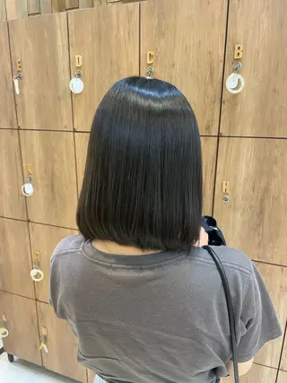 ミディアム 韓国カラー／エクステ 松戸梨杏のヘアスタイル