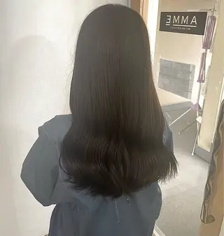 ロング レイヤー/透明感 カラー🫧麗伍のヘアスタイル