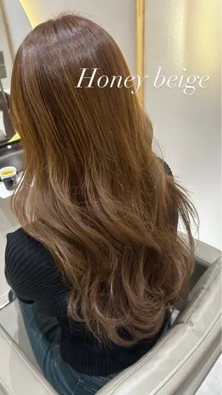 ロング カラー 🫧赤み消しカラー nanami🫧のヘアスタイル