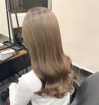 セミロング 🎀韓国ヘア Riho🎀のヘアスタイル