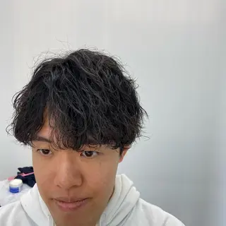 パーマ メンズ シェアサロンReco-リコ- 今泉パークサイド店所属・メンズパーマ専門★★ ナカゾノのヘアスタイル