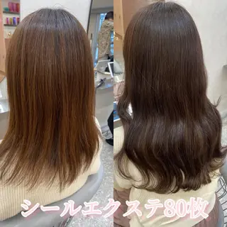 ロング カラー 新宿/韓国ヘア 中明度カラー/かやのヘアスタイル