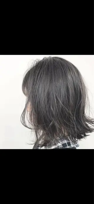 ミディアム 狩野 純一郎のヘアスタイル