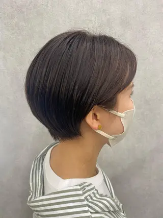 ショート カラー tetote天王寺店所属・SHOTA 大人ショートのヘアスタイル