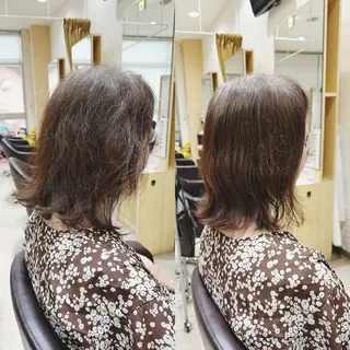 ミディアム 中川 卓のヘアスタイル