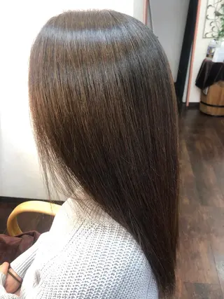 ロング パーマ 桧山 真のヘアスタイル