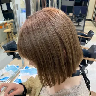 ミディアム Misaki ║ツヤカラーのヘアスタイル
