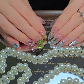 ネイル 蝶々ネイル サロンのネイルデザイン