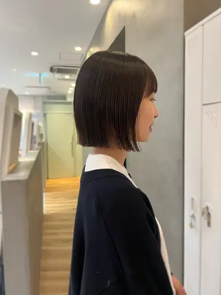 ショート カラー ボブ指名No.1/ ボブパーマ/ユキのヘアスタイル