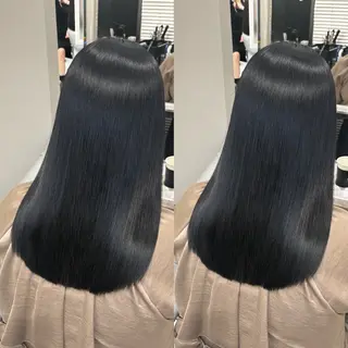 セミロング 若山 竜生のヘアスタイル