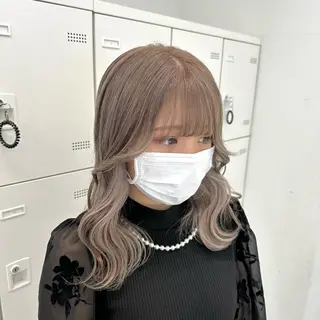 ロング カラー 韓国ヘア🇰🇷🎀 みきのヘアスタイル