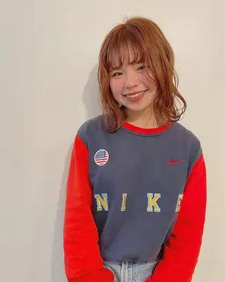 ミディアム カラー COMILE 🌼 SUZUKAのヘアスタイル