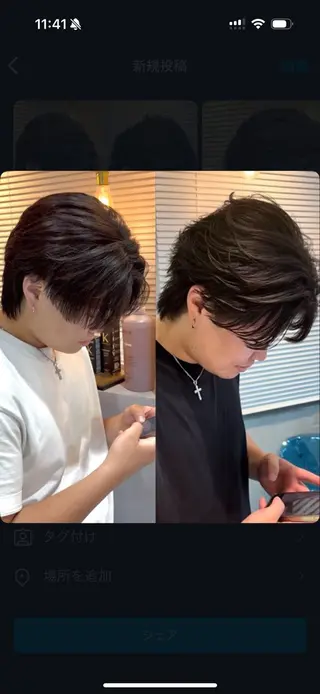 パーマ メンズ メンズ特化美容師 /泉壱恵のヘアスタイル