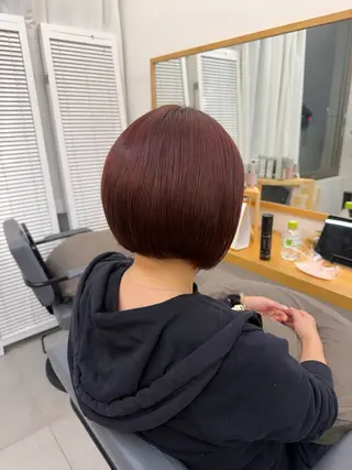 カラー うるツヤカラー💖 なるみももかのヘアスタイル