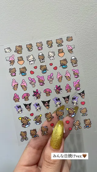 ネイル RICO NAIL所属・RICO Nail パーツつけ放題🌈のネイルデザイン