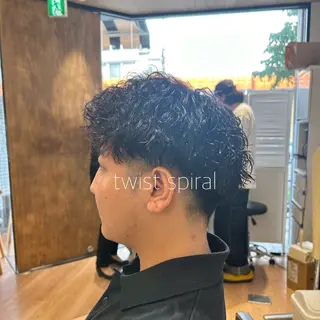 パーマ メンズ さかもと あかりのヘアスタイル