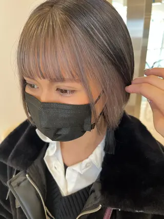 ショート カラー 暖色専門美容師🎀 お客様満足度◎のヘアスタイル