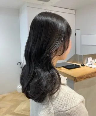 カラー 銀座 透明感カラー 🌿Hitomiのヘアスタイル