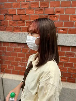 ミディアム I'mアネックスサラ三条店所属・モデル募集中/前田 栄次のヘアスタイル