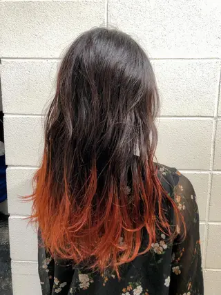 ロング カラー ハイトーンカラー ⭐️NAZUNAのヘアスタイル