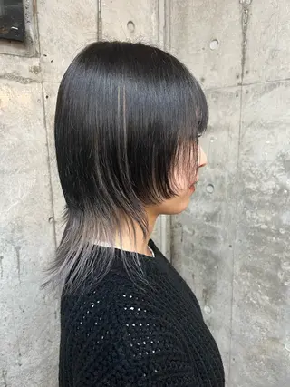 ショート カラー 🌱ぱっつとボブカ ット🌱/Ryotaのヘアスタイル