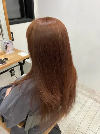 ロング カラー 初めてでも安心🌿 吉澤インナーカラーのヘアスタイル