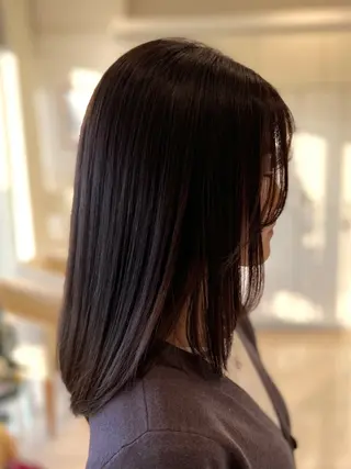 セミロング 金子 直樹のヘアスタイル