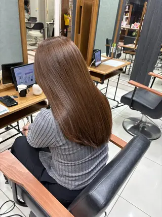 ロング ブリーチ/デザインカ ラー/kotoneのヘアスタイル