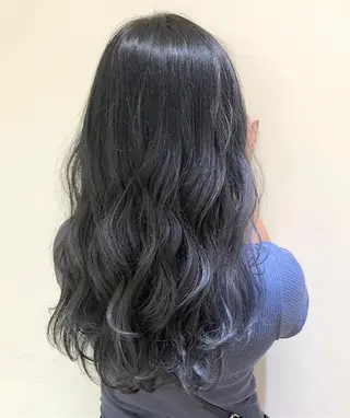 ロング カラー ヘアアレンジ 店長/ 加藤 流菜のヘアスタイル