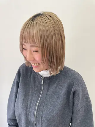 ミディアム カラー パーマ ヘアアレンジ メンズ tatsumi/ボブ ウルフ/レイヤーのヘアスタイル