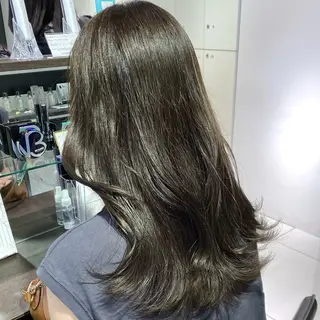 ロング カラー ヘアアレンジ ブリーチなしカラー /新百合ヶ丘/安形翔のヘアスタイル