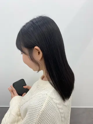 セミロング GO TODAY神戸三宮所属・あ きのヘアスタイル