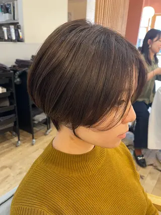 ショート ミューズ一社所属・せ らのヘアスタイル