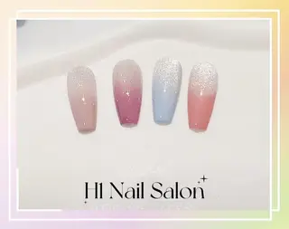 ミディアム Dioneネイル リリのネイルデザイン