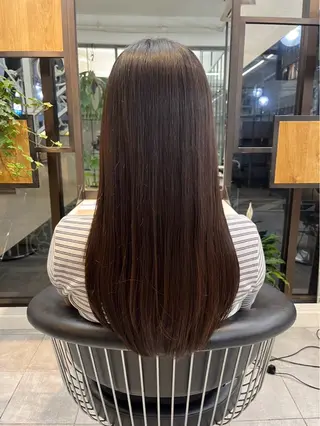 ロング カラー たまプラーザ/駅近/ CASA/前田 朋輝のヘアスタイル