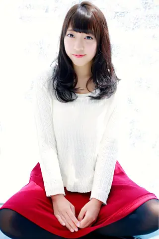 ミディアム セミロング ロング Re:ta Hair 飯田淳平のヘアスタイル