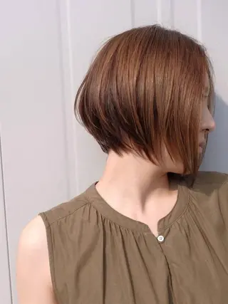 カラー マンツーサロン アパートメント山本のヘアスタイル