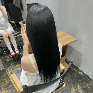 ロング カラー 似合わせカット🌼 やまかわ まなみ🌼のヘアスタイル