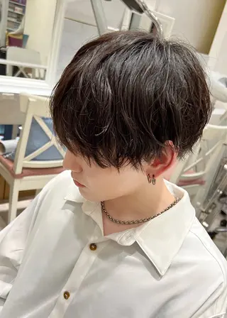 メンズ Euphoria新宿店所属・新宿/透明感カラー 縮毛矯正/SHOKIのヘアスタイル