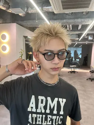 メンズ メンズ特化美容師 水野友貴のヘアスタイル