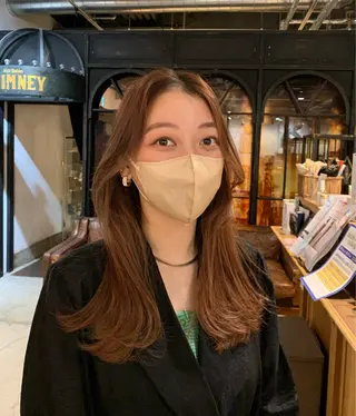 ロング ハッシュカット/ MAYAのヘアスタイル