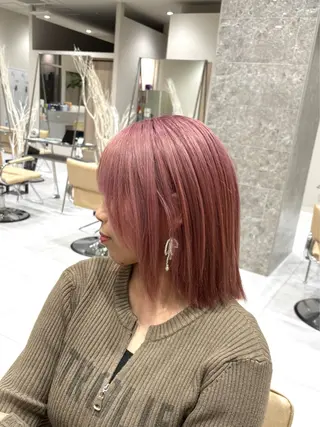 ミディアム バレイヤージュ/ヘア アレンジ/shionのヘアスタイル