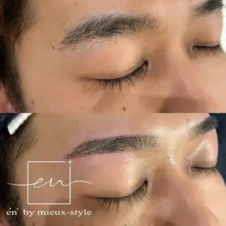 メンズ アイブロウ Na0 .en ornerのマツエク・マツパデザイン