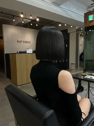 ショート RAFTOKYO所属・✨美髪専門✨ワタナベ 髪質改善のヘアスタイル