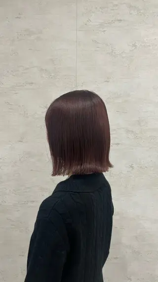 ショート カラー 杉田 涼のヘアスタイル